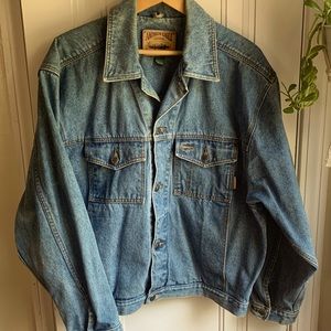 Vintage American Eagle Plus Size Jean Bomber